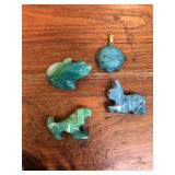 Vintage Stone Fetish Fetishes Lot