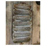 Vintage Cast Aluminum Corn Tray Pan