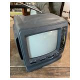 Miniature Small B&W Portable TV Television