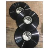Lot of (3) Edison Records