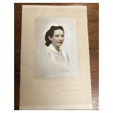 Antique Vintage Photo - Hand Colored Nurse