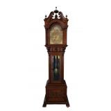 19C Tiffany & Co Chippendale Grandfather Clock