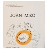 Joan Miro "Jacques Prevert" Lithograph