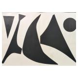 Alexander Calder Original Lithograph Black & White