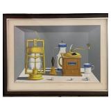 Ladislav Guderna Original Surrealist Painting