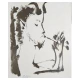 Pablo Picasso Figurative Ink Style Lithograph