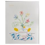 Pablo Picasso "Vase with Flowers" No 1072