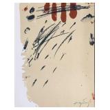 Antoni Tapies Derriere le Miroir Orig Lithograph