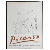 Pablo Picasso Etchings from the 347 Series Poster