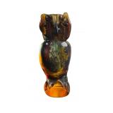 Murano Mid Century Art Glass Hand Blown Owl