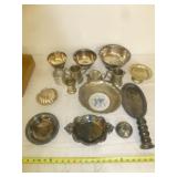 Vintage Silver Plate & Pewter Service - Box Lot