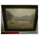 Vintage Porfirio Salinas Framed Art Print