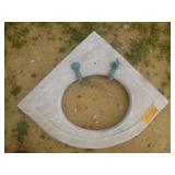 Antique Cut Stone Basin Sink Surround Circa 1890's