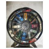HotWheels Rally Case & 24pc Vintage Die Cast Cars