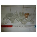 Glass Table Service - Vintage Glass & Crystal Accs