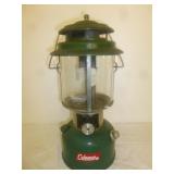 Vintage Coleman Metal Gas Camp Lantern