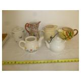 6pc Pitchers, Pots & Jugs