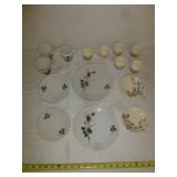 Hand Painted Porcelain Tea Cups & Saucer Sets