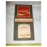 1989 Coca Cola Tear Off Wall Calendar