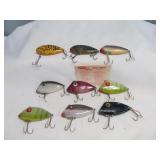 9pc Lures - 6pc Pico Perch & 3pc Unmarked
