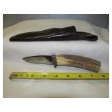 Gerber C325 Stag Handle Hunting Knife