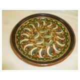 Capula, Michoacï¿½n Red Clay Large Fish Platter