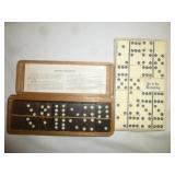 Hand Crafted Wood  & Marble Like Domino Sets