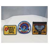 Black Sabbath World Tour & Grateful Dead Patches