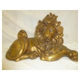 Freeman-McFarlin Hollywood Regency Lion Statue