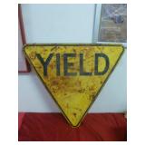 YIELD - Full Size Metal Highway Sign