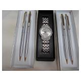 Vintage Paper Mate Pen Sets & Lady