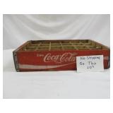 Vintage Coca Cola Wood 24 Bottle Soda Crate