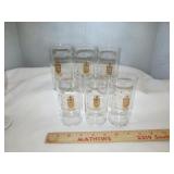 Lone Star Beer Vintage 6pc Banquet Glass Set
