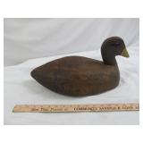 Vintage Hand Carved Wood Duck Decoy