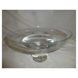 Badash Galaxy Solid Base Blown Glass Fruit Bowl