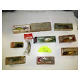 10pc Fishing Lures in Original Boxes