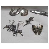 Sterling Silver Jewelry - Earrings, Pendants, Pins