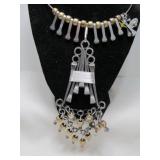 Horseshoe Nails Fashion Jewelry Choker Necklace