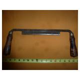 Vintage Wood Handle 15" Draw Knife