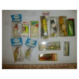 12pc Fishing Lures - NEW Old Stock