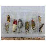 Fishing Lure Selection in Tackle Organizer