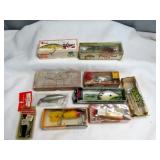 10pc Fishing Lures in Original Boxes