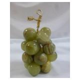 Vintage Italy Polished Onyx Grape Cluster