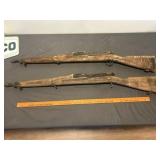 2pc WW II Era Replica Training Rifles Parris-Dunn