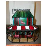 Franklin Mint Coca Cola Stained Glass Corner Store