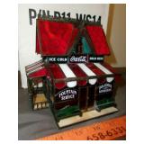 Franklin Mint Coca Cola Stained Glass Drug Store