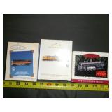 3pc Lionel Hallmark Keepsake Locomotive Ornaments