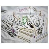 Necklaces - 45pc Fashion & Costume Estate Jewelry