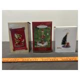 3pc Dr Seuss Grinch Who Stole Christmas Ornaments