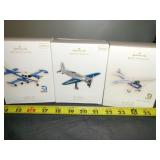 Hallmark Keepsake Limited Ed. Airplane Ornaments